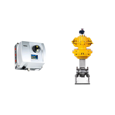 Cina Pneumatic Control Valve dengan Neles ND9000 Intelligent Valve Positioner Sebagai Positioner Valve Supplier Stock