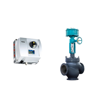 Cina Pneumatic Control Valve dengan Neles ND9000 Intelligent Valve Positioner Sebagai Positioner Valve Supplier Stock