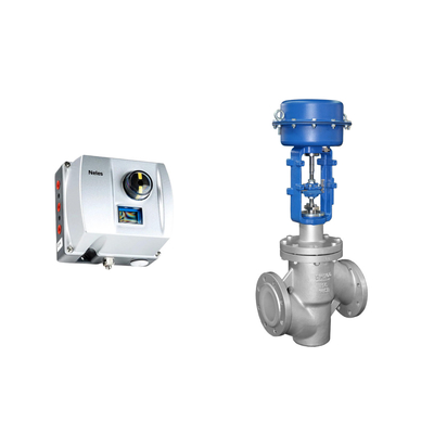 Cina Pneumatic Control Valve dengan Neles ND9000 Intelligent Valve Positioner Sebagai Positioner Valve Supplier Stock