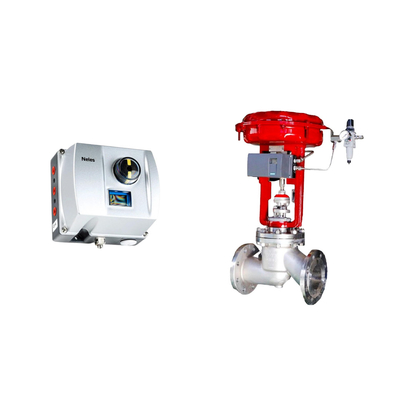 Cina Pneumatic Control Valve dengan Neles ND9000 Intelligent Valve Positioner Sebagai Positioner Valve Supplier Stock
