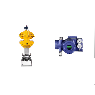 Katup Kontrol Pneumatik Cina Dengan Positioner Katup Foxboro Asli SRD960
