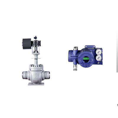 Katup Kontrol Pneumatik Cina Dengan Positioner Katup Foxboro Asli SRD960