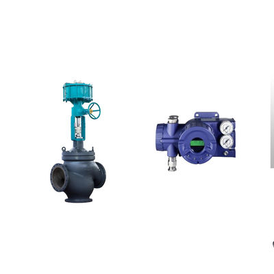 Katup Kontrol Pneumatik Cina Dengan Positioner Katup Foxboro Asli SRD960