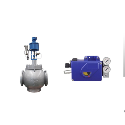 Katup Kontrol Pneumatik Cina Dengan Positioner Katup Foxboro Original SRI990