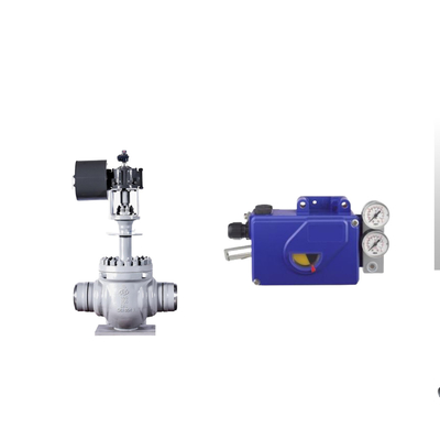 Katup Kontrol Pneumatik Cina Dengan Positioner Katup Foxboro Original SRI990
