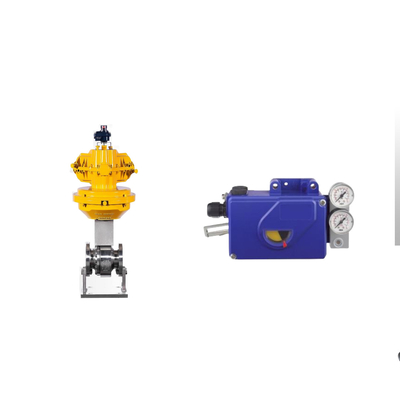 Katup Kontrol Pneumatik Cina Dengan Positioner Katup Foxboro Original SRI990