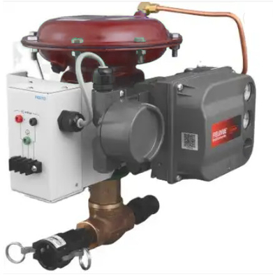Stabil dan tahan lama ikan-Er katup DVC6200 Positioner dengan ASCO Solenoid Valve Untuk Pneumatic Control Valve Di stok