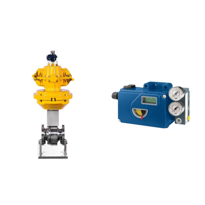 Katup Kontrol Pneumatik Cina Dengan Positioner Katup Foxboro Original yang Cerdas SRD991