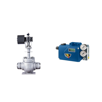 Katup Kontrol Pneumatik Cina Dengan Positioner Katup Foxboro Original yang Cerdas SRD991