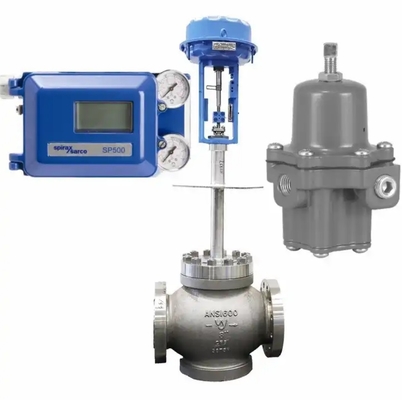 Katup Kontrol Aliran Dengan Spirax Sarco Valve Positioner SP500 Smart Positioner Asli Dan Baru