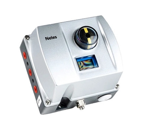 Katup kontrol Cina dengan Neles Valve Positioner ND9000 dan aktuator pneumatik