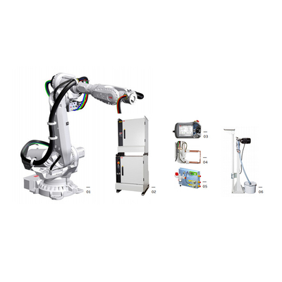 Beban Tinggi IRB6700-200/2.6 Manipulator Sebagai Robot Industri 6 Poros Untuk Penanganan Bahan