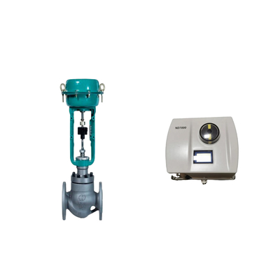 Cina Pneumatic Control Valve dengan Neles ND7000 Intelligent Valve Positioner Sebagai Positioner Valve Supplier Stock