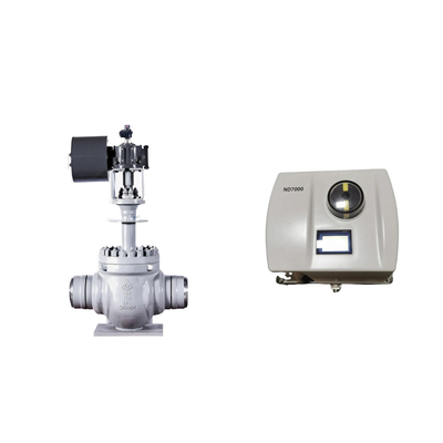 Cina Pneumatic Control Valve dengan Neles ND7000 Intelligent Valve Positioner Sebagai Positioner Valve Supplier Stock