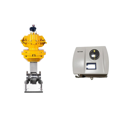 Cina Pneumatic Control Valve dengan Neles ND7000 Intelligent Valve Positioner Sebagai Positioner Valve Supplier Stock