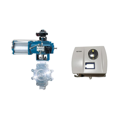 Cina Pneumatic Control Valve dengan Neles ND7000 Intelligent Valve Positioner Sebagai Positioner Valve Supplier Stock
