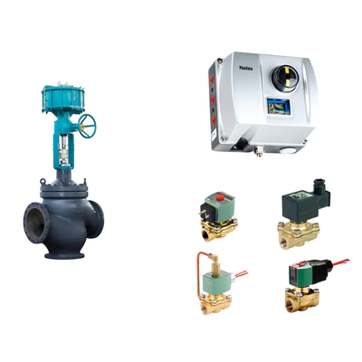 Cina Pneumatic Control Valve dengan Neles ND9000 Intelligent Valve Positioner dengan Asco Solenoid Valve Stock Supplier