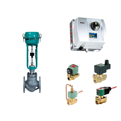 Cina Pneumatic Control Valve dengan Neles ND9000 Intelligent Valve Positioner dengan Asco Solenoid Valve Stock Supplier