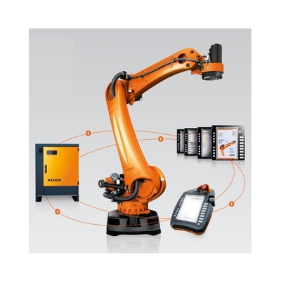 KUKA KR 180 R3200 PA 5 Axis Robot Arm Dengan 180KG Payout Untuk Packing Machine Sebagai Robot Palletizing
