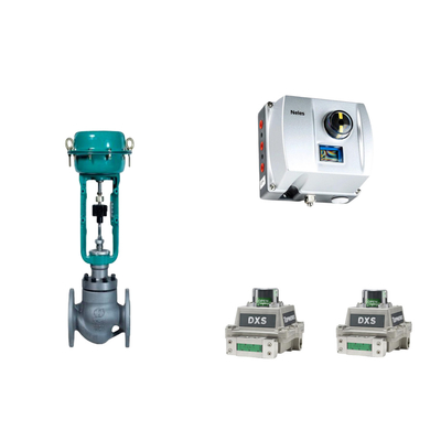 Cina Pneumatic Control Valve dengan Neles ND9000 Intelligent Valve Positioner Dengan EMERSON batas switch