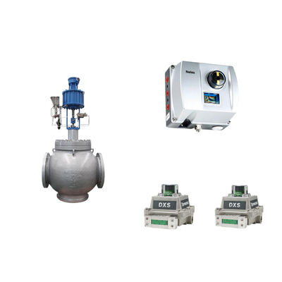 Cina Pneumatic Control Valve dengan Neles ND9000 Intelligent Valve Positioner Dengan EMERSON batas switch