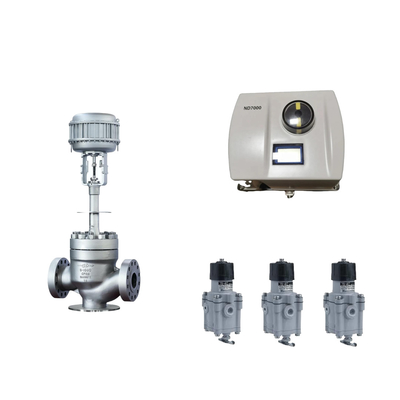 Katup Kontrol Pneumatik Cina Dengan Neles Asli ND7000 Positioner Valve Dan Emerson Limit Switch