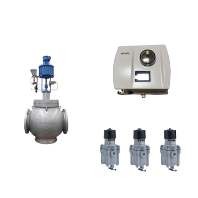 Katup Kontrol Pneumatik Cina Dengan Neles Asli ND7000 Positioner Valve Dan Emerson Limit Switch