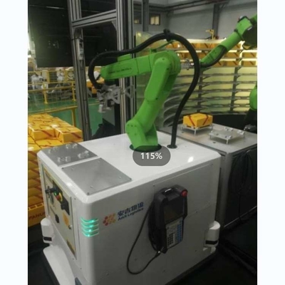 6 Axis Fanuc CRX-5iA Cobot Robot Arm Dengan CNGBS Robot Pakaian Untuk Penanganan Sebagai Robot Kolaboratif