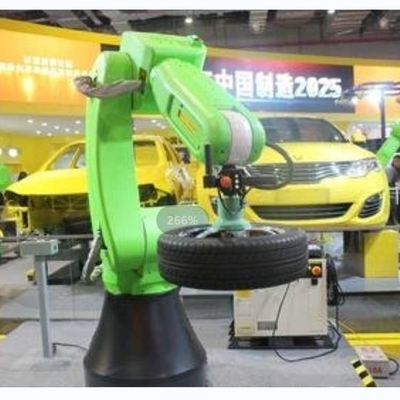 6 Axis Fanuc CRX-5iA Cobot Robot Arm Dengan CNGBS Robot Pakaian Untuk Penanganan Sebagai Robot Kolaboratif