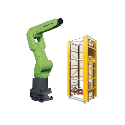 Fanuc Cobot Robotic Arm 6 Axis CR-14iA/L Dengan CNGBS RGV Robot Untuk Cnc Pallet Handling Robot
