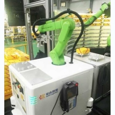 6 Axis Robotic Arm Fanuc CR-15iA Dengan CNGBS Robot Gripper Untuk Cnc Handling Sebagai Robot Kolaboratif
