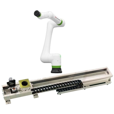 Fanuc Robotic Arm 6 Axis CRX-20iA/L Dengan CNGBS Robot Guide Rail Untuk Mengatasi Robot Cobot