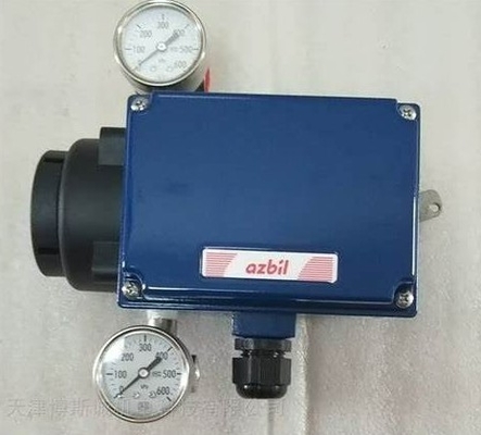 Katup Kontrol Dengan Pneumatic Actuator Dan Azbil AVP100 AVP102 Pneumatic Smart Valve Positioner