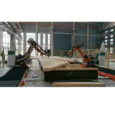 Robot FANUC Guide Rail dengan muatan 500 kg untuk penanganan bahan sebagai rel robot