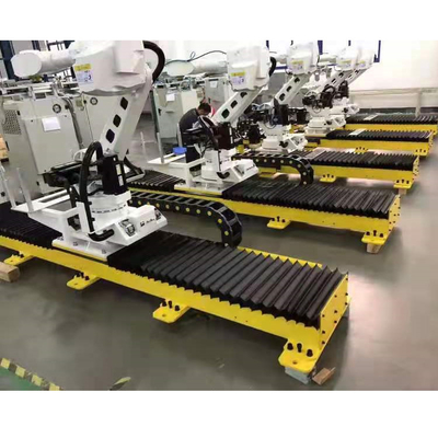 Robot FANUC Guide Rail dengan muatan 500 kg untuk penanganan bahan sebagai rel robot