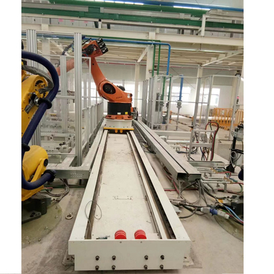 Robot FANUC Guide Rail dengan muatan 500 kg untuk penanganan bahan sebagai rel robot