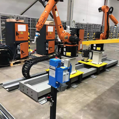 Robot FANUC Guide Rail dengan muatan 500 kg untuk penanganan bahan sebagai rel robot
