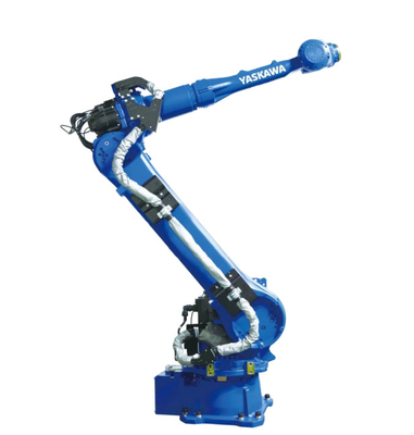 Robot Industri GP35L dari YASKAWA dengan muatan 35KG sebagai lengan robot untuk penanganan bahan