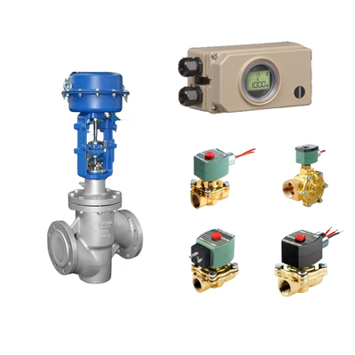 Cina Pneumatic Control Valve Dengan YT-400/405/430/435 Series Lock Up Valves Dan Samson 3730-3 Valve Positioner