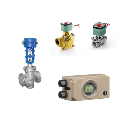 Cina Pneumatic Control Valve Dengan YT-400/405/430/435 Series Lock Up Valves Dan Samson 3730-3 Valve Positioner