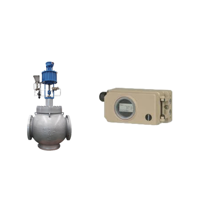 Katup Kontrol Pneumatik Dengan Samson 3730-3 Positioner Dan Fisher 377 Tekanan Sensing Trip Valves Dan Limit Swith