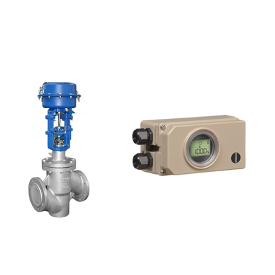 Katup Kontrol Pneumatik Cina Dengan Samsung 3730-3 Valve Positioner Dan Fisher 377 Tekanan Sensing Trip Valves