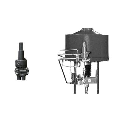 Katup Kontrol Pneumatik Cina Dengan Samsung 3730-3 Valve Positioner Dan Fisher 377 Tekanan Sensing Trip Valves