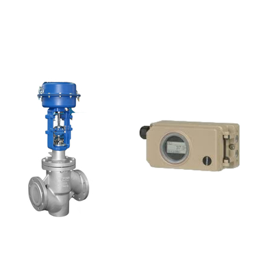 Katup Kontrol Pneumatik Dengan YT-400/405/430/435 Lock Up Valves And Samson 3730-3 Valve Positioner And Limit Switch