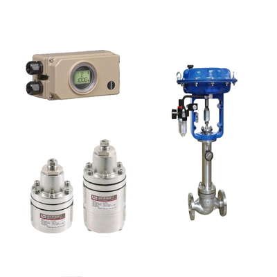 Katup Kontrol Pneumatik Dengan YT-400/405/430/435 Lock Up Valves And Samson 3730-3 Valve Positioner And Limit Switch