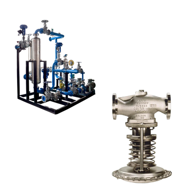 Gas Alam Skid Dengan Samson 41-23 Stainless Steel Self-Operated Pressure Reducing Valve