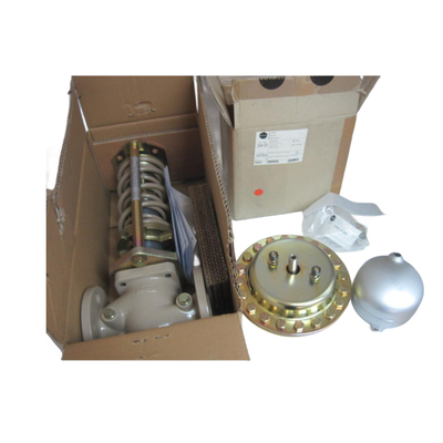 Gas Alam Skid Dengan Samson 41-23 Stainless Steel Self-Operated Pressure Reducing Valve