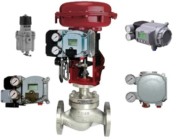 Masoneilan Positioner SVI2 dan BURKERT Solenoid Valve Untuk Pneumatic Control Valve Cina