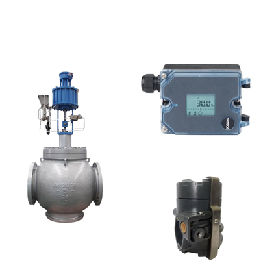 Katup Globe Dengan Samson 3725 Electropneumatic Positioner Dan Fisher 846 Electro Pneumatic Transducer