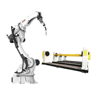 Robot Pengelasan Otomatis QJR6-1400H Dengan CNGBS Positioner Pengelasan Untuk Robot Pengelasan Cerdas